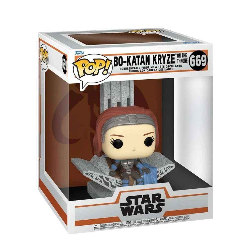Funko Pop! Deluxe: Star Wars: The Mandalorian - Bo-Katan Kryze w/ Throne # 669